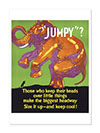 Jumpy Those Who Keep Their Heads Motivational Poster 1929 Print