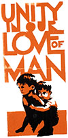 Unity In Our Love Of Man Motivational Poster 1970