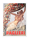 Paglieri Perfume Advertising Poster By Gino Boccasil 1949 Original Design Idea Uncensored Print