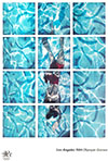 Swimming Poster For The Los Angele Olympic Games By David Hockney 1982