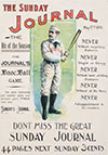 The Sunday Journal Advertising Poster 1896
