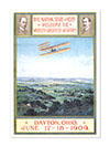 The Wright Brothers Dayton Flight Display Advertising Poster 1909 Print