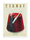 Turmac Bleu Cigarettes Advertising Poster By Herbert Leupin 1943 Print