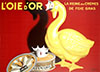 L'oie D'or The Golden Goose Foie Gras Advertising Poster By Leonetto Cappiello 1930