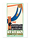 1st World Football Championship Uruguay Fifa World Cup Art Deco Poster By Guillermo Laborde 1930 Print