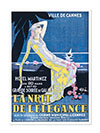 La Nuit De L'Élégance Cannes Art Deco Poster By Emilio Vila 1928 Print