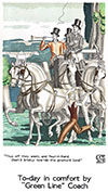 To Day In Comfort By Green Line Coach Art Deco Advertising Poster By Jean Dupas 1933