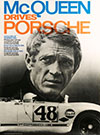 Steve McQueen Drives Porsche Advertising Poster 1970