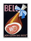Bell Vom Guten Das Beste Leg Of Pork Advertising Poster By Niklaus Stoecklin 1931 Print