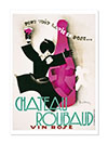 Chateau Roubaud Vin Rose French Wine Advertising Poster By Léon Dupin 1931 Print