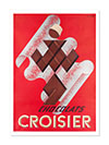 Chocolats Croisier Poster Promoting Swiss Chocolates By Charles Loupot 1947 Print