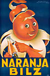 Naranja Bilz Orange Drink Advertising Poster By Achille L Mauzan 1937