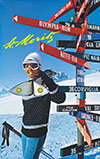 St Moritz Ski Resort Advertisment Poster By Rutz 1970