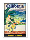 California This Summer Travel Advertising Poster 1930 Print