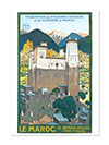 Le Marco Morocco Tourism Poster By Jacques Majorelle 1923 Print
