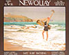 Newquay England Safe Surf Bathing Tourism Poster By W Burbidge 1930s