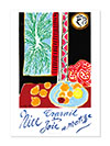 Nice Travail Et Joie Travel Poster By Henri Matisse 1947 Print