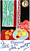 Nice Travail Et Joie Travel Poster By Henri Matisse 1947